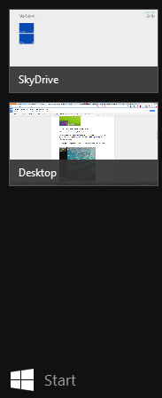 Acceso al botón de la pantalla de inicio de Windows 8.1 ¿Cómo hago esto?