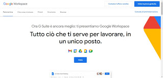 Sito Google Workspace