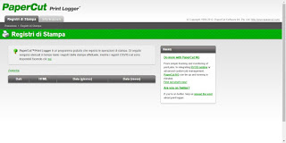 Grabador de impresión PaperCut