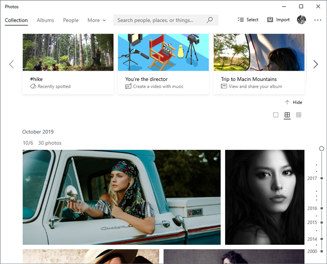 Fotos de contenido solo en la nube de OneDrive