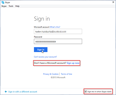 Microsoft, Skype, Windows, aplicación, instrucciones, enlace, cuenta, configuración