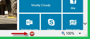 Internet Explorer, Adblock Plus, anuncios, listas, filtros