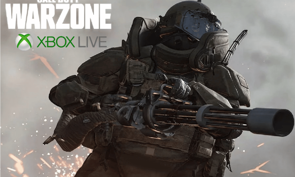 ¿Puedes necesitar Xbox Live para jugar a Warzone?