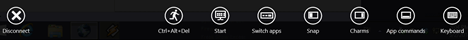 Windows 8.1, remoto, escritorio, aplicación, conexiones, TeamViewer, Touch