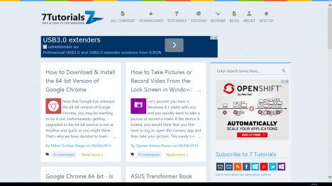 Internet Explorer, Windows 8.1, configuración, opciones, renderizado, ajustes