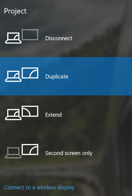 proyecto, televisor, proyector, pantalla, inalámbrico, Miracast, Windows 10, adaptador de pantalla inalámbrica de Microsoft