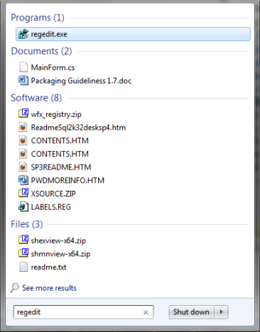 editor de registro