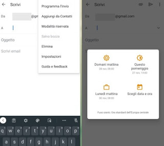 aplicación de correo electrónico