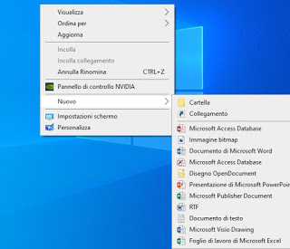Nuevo atajo de Windows enlace nuevo