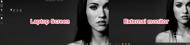 Configuración de pantalla dual con la herramienta Project Extend de Windows 10