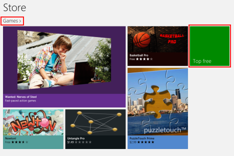 Windows 8 - Tienda de Windows