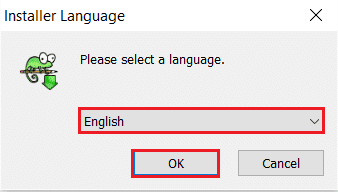 seleccione el idioma y haga clic en Aceptar. Cómo instalar el complemento Notepad ++
