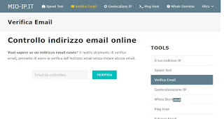 Mi dirección de correo electrónico de verificación de IP mi correo ip
