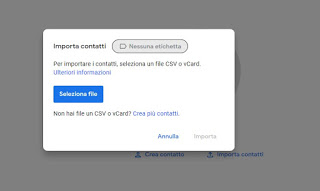 Contactos CSV de Google Importar contactos