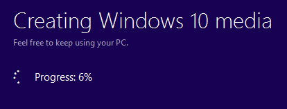 paso 2 crear medios en Windows 10