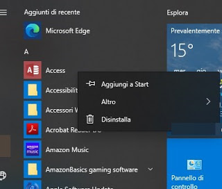 agregar un comienzo