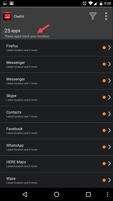 Bitdefender Clueful, Asesor de privacidad, Bitdefender Mobile Security