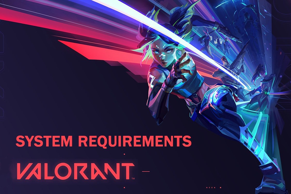¿Cuáles son los requisitos de la computadora portátil Valorant?
