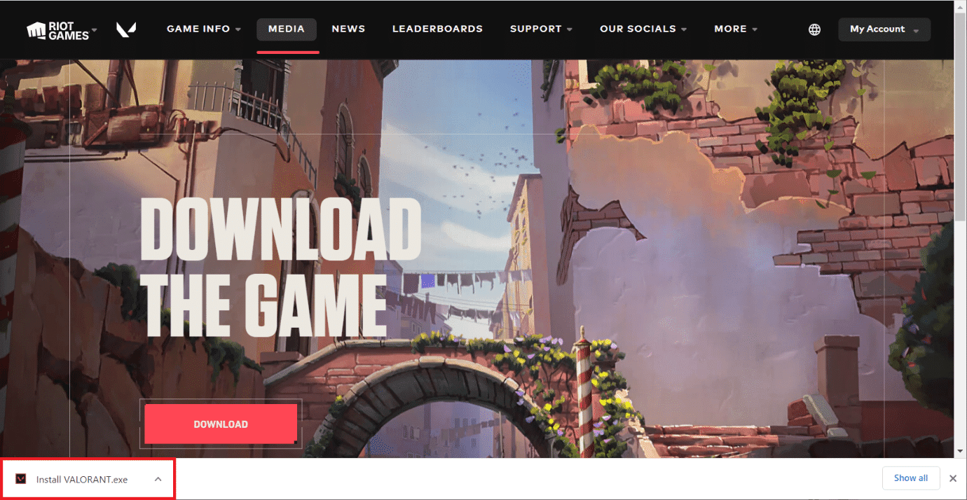 haga clic en el iniciador de Riot Games descargado para ejecutarlo. Cómo descargar Valorant PC