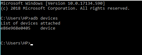 Ahora se puede acceder a ADB desde cualquier símbolo del sistema | Instalar ADB en Windows 10