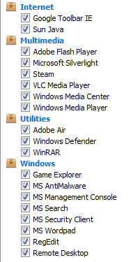 configuraciones más limpias