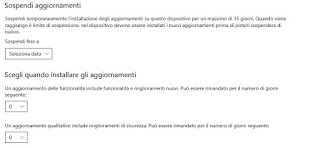 pausar actualizaciones