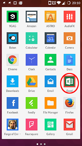 Android, Microsoft, Office, Excel, hoja de cálculo, crear, editar, guardar