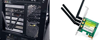 dispositivo con una tarjeta de red inalámbrica