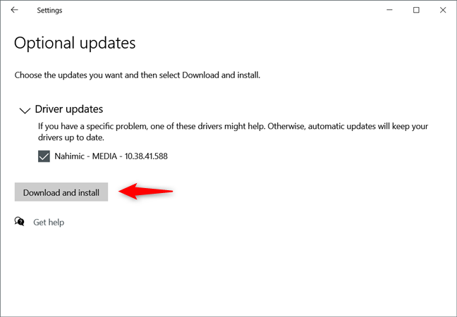 Windows 10 le permite elegir cuándo y qué actualizaciones opcionales se instalan