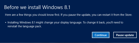 Windows 8.1, actualización, Tienda de Windows, Windows 8