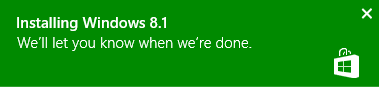 Windows 8.1, actualización, Tienda de Windows, Windows 8