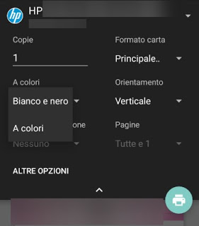 Impresión de Android