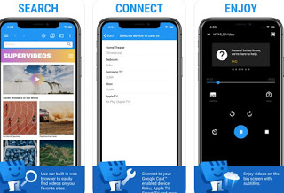aplicación de transmisión