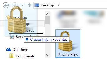 Explorador de Windows, Explorador de archivos, Favoritos, Agregar, Eliminar, Cambiar nombre, Restaurar