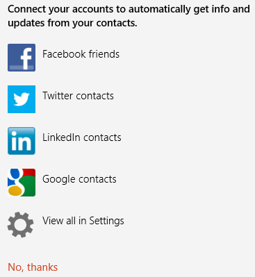 Windows 8 - Agregar cuentas a la aplicación Personas