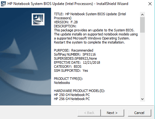 Haga clic en Siguiente para continuar con la instalación