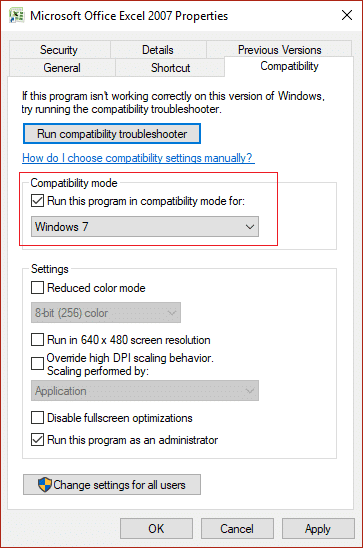 Cómo cambiar el modo de compatibilidad para aplicaciones en Windows 10