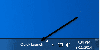 Win 7 lanzamiento rápido