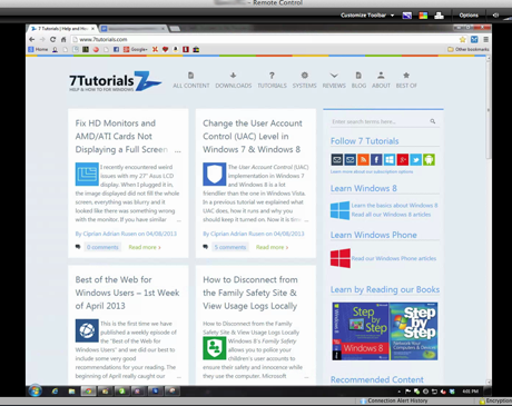 Conexión a escritorio remoto - Mac OS X a Windows - LogMeIn