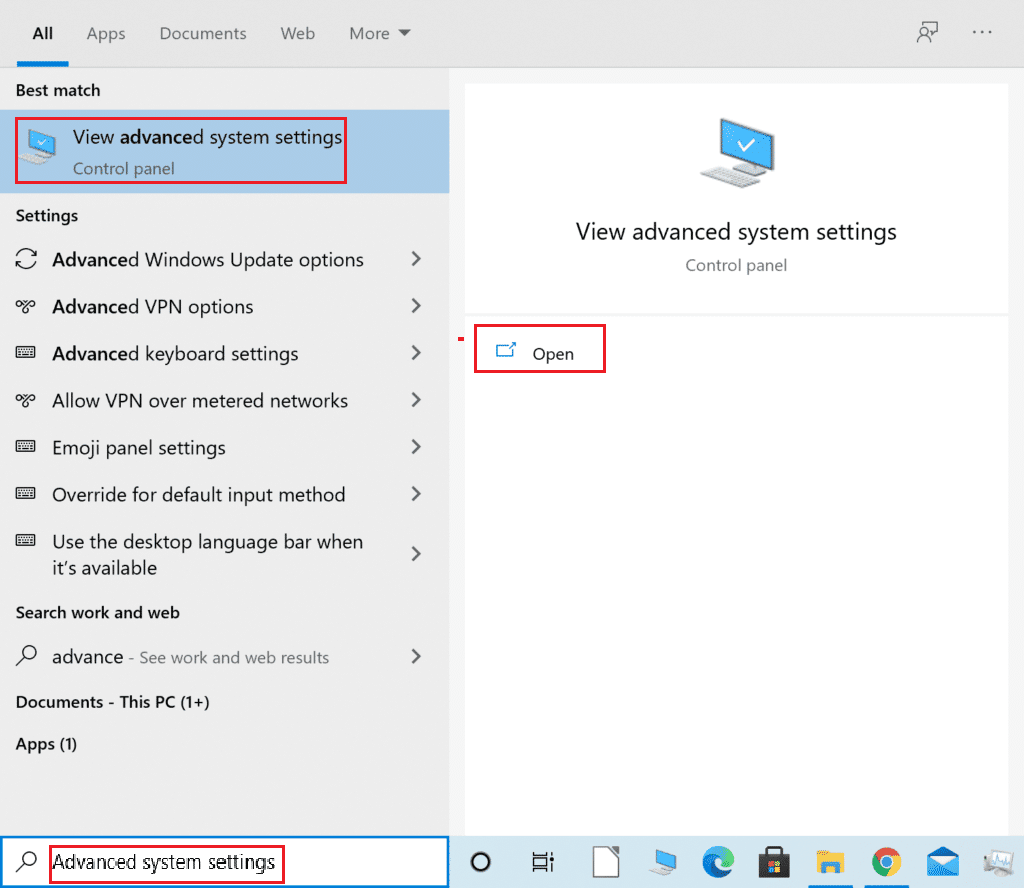 ver la configuración avanzada del sistema.  Corrección que actualmente no usa la pantalla adjunta al problema de escritorio NVIDIA GPU