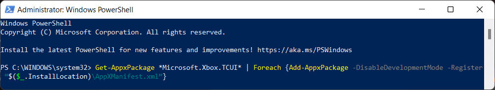 habilitar Xbox TCUI todos los usuarios ganan 11