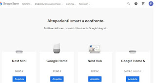 altavoces de google