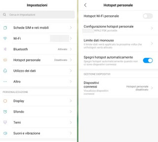 punto de acceso de teléfono inteligente punto de acceso personal