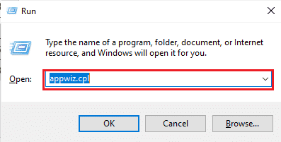 escriba appwiz.cpl en el cuadro de diálogo Ejecutar. ¿Qué es la información de instalación de InstallShield?