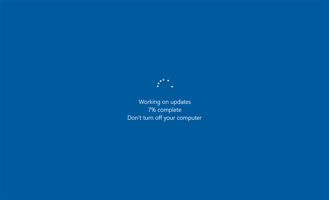 Windows 10 está trabajando en actualizaciones