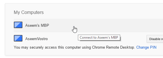 conectarse a otra computadora