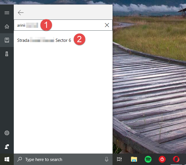 Windows 10, Cortana, configuración
