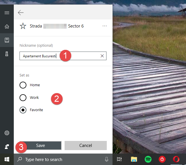 Windows 10, Cortana, configuración