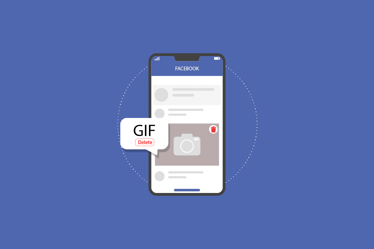 Cómo borrar un GIF en Facebook Comentario |  anular envío de GIF en Messenger