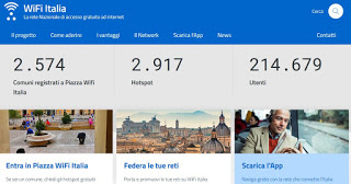 Wi-Fi gratis Italia